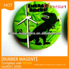 Ellipse Rubber Fridge Magnet For Common Use